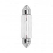 AMPOULE/LAMPE STANDARD 12V 10W CULOT SV 8.5-8 (11X40) NORME C5W NAVETTE BLANC (FEU DE POSITION) (VENDU A L UNITE) -FLOSSER- 4018354000856