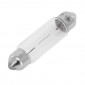 LIGHT BULB 12V 10W STANDART C5W FOOT SV 8.5-11X40 (TUBULAR) CLEAR (PARKING LIGHT) (SOLD PER UNIT) -FLOSSER- 4018354000856