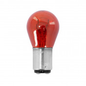 AMPOULE/LAMPE STANDARD 12V 21/5W CULOT BAW15d NORME PR21/5W ROUGE (FEU POSITION + STOP) (VENDU A L'UNITE) -FLOSSER- 4018354009880