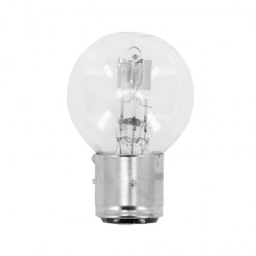 LIGHT BULB 6V 45/40W - FOOT BA21D STANDARD CLEAR (HEADLAMP) (SOLD PER UNIT) -SELECTION P2R-