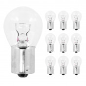 AMPOULE/LAMPE STANDARD 12V 18 W CULOT BA15s BLANCHE (CLIGNOTANT) (BOITE DE 10) -FLOSSER- 4018354001495