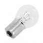 LIGHT BULB . 12V18W - FOOT BA15S STANDART- CLEAR (FOR FLASHERS) (10 in box) FLOSSER