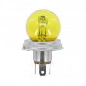 LIGHT BULB 12V 45/40W STANDART R2 FOOT P45T YELLOW (HEADLIGHT) (SOLD PER UNIT) -FLOSSER- 4018354001266