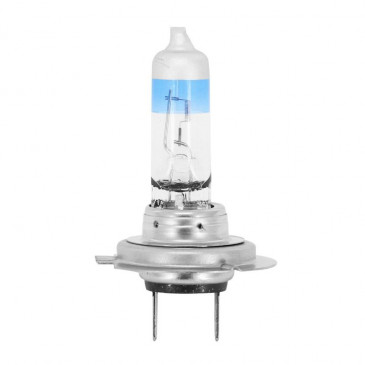 AMPOULE/LAMPE HALOGENE H7 12V 55W CULOT PX26d ULTRA WHITE +30% (PROJECTEUR) (VENDU A L'UNITE) -FLOSSER- 4018354011555