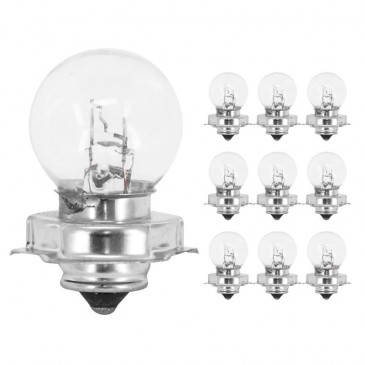 LIGHT BULB 12V 5W STANDART G25.5 FOOT P26S CLEAR (HEADLIGHT) (SOLD PER 10) -SELECTION P2R-