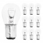 LIGHT BULB 6V 21/5W STANDART 21/5 FOOT BAY15D CLEAR (TAIL+BRAKE LIGHT) (SOLD PER 10) -SELECTION P2R- 3700948065921