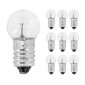 LIGHT BULB 6V 1,8W STANDART E10 FOOT G14 (SCREW BASE) (PARKING LIGHT) (SOLD PER 10) -SELECTION P2R- 3700948065877