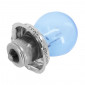 LIGHT BULB 12V 15W STANDART S3 FOOT P26S BLUE (HEADLIGHT) (SOLD PER UNIT) -FLOSSER- 4018354006261
