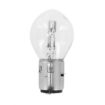 LIGHT BULB 12V 35/35W STANDART S2 FOOT BA20D CLEAR (HEADLIGHT) (SOLD PER UNIT) -FLOSSER-