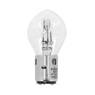 LIGHT BULB 12V 25/25W STANDART S2 FOOT BA20D CLEAR (HEADLIGHT) (SOLD PER UNIT) -FLOSSER- 4018354001334