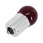 AMPOULE/LAMPE STANDARD 12V 10W CULOT BA15s BULB G18,5 GRAISSEUR ROUGE (FEU DE POSITION) (BOITE DE 10) -P2R- 3700948066140