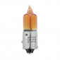 LIGHT BULB 12V 6W STANDART H6W FOOT BAZ9S - HALOGEN ORANGE (TURN LIGHT) (SOLD PER UNIT) -FLOSSER- 4018354010305