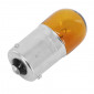 AMPOULE/LAMPE STANDARD 12V 10W CULOT BAU15s NORME RY10W GRAISSEUR ORANGE (FEU DE POSITION) (ERGOT DECALE) (VENDU A L UNITE) -FLOSSER- 4018354006711