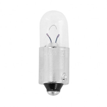 AMPOULE/LAMPE STANDARD 12V 4W CULOT BA9s NORME T4W TEMOIN BLANC (FEU DE POSITION) (VENDU A L UNITE) -FLOSSER- 4018354001716