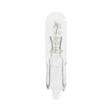 AMPOULE/LAMPE STANDARD 12V 1,2W CULOT W2X4,6d BULB T5 TEMOIN BLANC (TEMOIN) (VENDU A L UNITE) -FLOSSER- 4018354000740