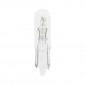 LIGHT BULB 12V 1,2W STANDART T5 FOOT W2X4.6D - CLEAR (PARKING LIGHT) (SOLD PER UNIT) -FLOSSER- 4018354000740
