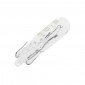 AMPOULE/LAMPE STANDARD 12V 1,2W CULOT W2X4,6d BULB T5 TEMOIN BLANC (TEMOIN) (VENDU A L UNITE) -FLOSSER- 4018354000740
