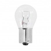 AMPOULE/LAMPE STANDARD 12V 21W CULOT BA15s NORME P21W GRAISSEUR BLANC (CLIGNOTANT OU STOP) (VENDU A L UNITE) -FLOSSER- 4018354000726