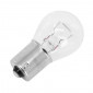 AMPOULE/LAMPE STANDARD 12V 21W CULOT BA15s NORME P21W GRAISSEUR BLANC (CLIGNOTANT OU STOP) (VENDU A L UNITE) -FLOSSER- 4018354000726