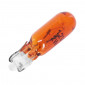 AMPOULE/LAMPE STANDARD 12V 2W CULOT W2x4,6d NORME W2W WEDGE ORANGE (COMPTEUR ET CLIGNOTANT) (BOITE DE 10) (LAMPE POUR SCOOTER PEUGEOT) -P2R-