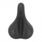 SELLE ROYAL AVENUE GEL AVEC CANAL ANATOMIQUE ET ELASTOMERE TREKKING NOIR 258x183 mm 664 g 8021890578907