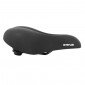 SELLE ROYAL AVENUE GEL AVEC CANAL ANATOMIQUE ET ELASTOMERE TREKKING NOIR 258x183 mm 664 g