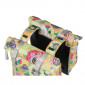 SACOCHE ARRIERE VELO DOUBLE BASIL BLOOM FIELD 28-35L JAUNE HONEY FIXATION CROCHET/RESSORT (30x15x33cm) 8715019181559