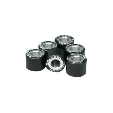 VARIATOR ROLLER FOR SCOOT MALOSSI 19x15,5 13,0g (x6) FOR PIAGGIO 50 ZIP 2/4 Stroke 2000>, TYPHOON 1999>, LIBERTY 2/4 Stroke, NRG, VESPA LX 2/4 Stroke/GILERA 50 STALKER, RUNNER, DNA, ICE (66942020) 3700948266908