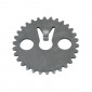 PIGNON ARBRE A CAMES SCOOT ADAPTABLE SYM 50 ORBIT II 4T (OEM 14321-A1A-0003) -P2R- 3700948223437