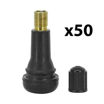 TYRE VALVE STRAIGHT- (50 IN A BAG)