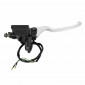 MAITRE CYLINDRE DE FREIN SCOOT ADAPTABLE SYM 50 ORBIT 4T NOIR/ARGENT DROIT (OEM 45500-AAA-0000) -P2R- 3700948223147