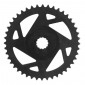 CHAINRING FOR EBIKE- DIRECT MOUNT 44 Teeth. Single- BLACK AMUMINIUM 7075 STRONGLIGHT (FOR BOSCH SYSTEM 3rd GENERATION) 3700223721825