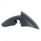 FRONT MUDGUARD FOR SCOOT PEUGEOT 50 KISBEE (All models 2 Stroke/4 Stroke 2010>2018) MATT GREY -P2R- 3700948106273