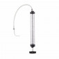SERINGUE HUILE/PETROLE/GAZOLE/FUEL PRESSOL TRANSPARENT GRADUE 1000 ml AVEC FLEXIBLE ET BEC COUDE (VENDU A L'UNITE) 4103810129384