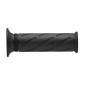GRIP- DOMINO ORIGINAL - ON ROAD - SUZUKI STYLE - BLACK - Left long 124 mm /Right long 123 mm (PAIR) 8033900017207