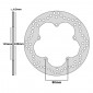 BRAKE DISC FOR PIAGGIO 250-300-400-500 XEVO, X7, X8, X9, MP3, BEVERLY Rear (EXT 240mm - INT 125mm - 5 Holes ) -P2R-