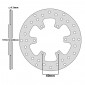 DISQUE DE FREIN ADAPTABLE PIAGGIO 125-250-300-400-500 MP3 AV (EXT 240mm - INT 105mm - 6 TROUS) -P2R- 3700948210178