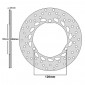 DISQUE DE FREIN ADAPTABLE YAMAHA 125 N-MAX 2015>2018 AR (EXT 230mm - INT 120mm - 3 TROUS) -P2R- 3700948210192