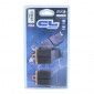 BRAKE PADS SET (2 pads) CL BRAKES FOR DUCATI 600-620-695-750-800-916 MONSTER Rear / MOTO-GUZZI V50, V65, V10, 1100 CALIFORNIA Rear / YAMAHA 125 TZR Rear - (2249 RX3 TOURING SINTERED) 0841754000362