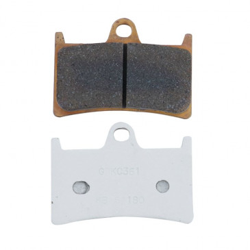 BRAKE PADS SET (2 pads) CL BRAKES FOR YAMAHA 800 FZ8 2010>, 900 TDM 2002>, 1000 FZ1 2006>, YZF-R1 1998>, 1100 BULLDOG 2002>2006, 1200 SUPER TENERE - (2361 XBK5 SPORT SINTERED) 0841754008986
