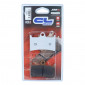 BRAKE PADS SET (2 pads) CL BRAKES FOR YAMAHA 800 FZ8 2010>, 900 TDM 2002>, 1000 FZ1 2006>, YZF-R1 1998>, 1100 BULLDOG 2002>2006, 1200 SUPER TENERE - (2361 XBK5 SPORT SINTERED) 0841754008986