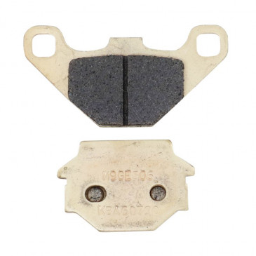 BRAKE PADS SET (2 pads) CL BRAKES FOR APRILIA 350-600 TUAREG Rear / HUSQVARNA 350-410-510-610 TE Rear 125-250-360 WR Rear / KAWASAKI 400-500 KLE Rear - (2306 A3+ TOURING SINTERED) 0841754001949