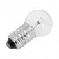 LIGHT BULB 12V 6W - Foot E10 - CLEAR (SCREW ON) (SOLD PER UNIT) -SELECTION P2R-