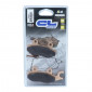 BRAKE PADS SET (2 pads) CL BRAKES FOR HONDA 125 xWd V VARADERO 2001>2011 Front / DAELIM 125 VJ ROADWIN 2004>2010 Front - (2326 S4) 0841754008917