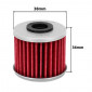 OIL FILTER FOR MOTORBIKE HIFLOFILTRO FOR HONDA 700 INTEGRA, 750 INTEGRA, 1000 AFRICA-TWIN (38x36mm) (HF117) 824225110470