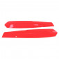 CAPOTAGE/CACHE MOTEUR CYCLO ADAPTABLE PEUGEOT 103 MVL-SP ROUGE (PAIRE) -SELECTION P2R- 3701213430581