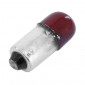 LIGHT BULB 12V 4W STANDART T4W FOOT BA9S - RED (PARKING LIGHT) (SOLD PER 10) -SELECTION P2R-