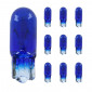 LIGHT BULB 12V 1,7W STANDART W1,2W FOOT W2,2x5,2D WEDGE BLUE(DASHBOARD LIGHT) (SOLD PER 10) -SELECTION P2R-