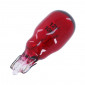 LIGHT BULB 12V 10W STANDART T13 FOOT W1,2x9,5D WEDGE RED (DASHBOARD LIGHT) (SOLD PER 10) -SELECTION P2R- 3700948066164
