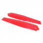 CAPOTAGE/CACHE MOTEUR CYCLO ADAPTABLE PEUGEOT 103 MVL-SP ROUGE (PAIRE) -SELECTION P2R- 3701213430581